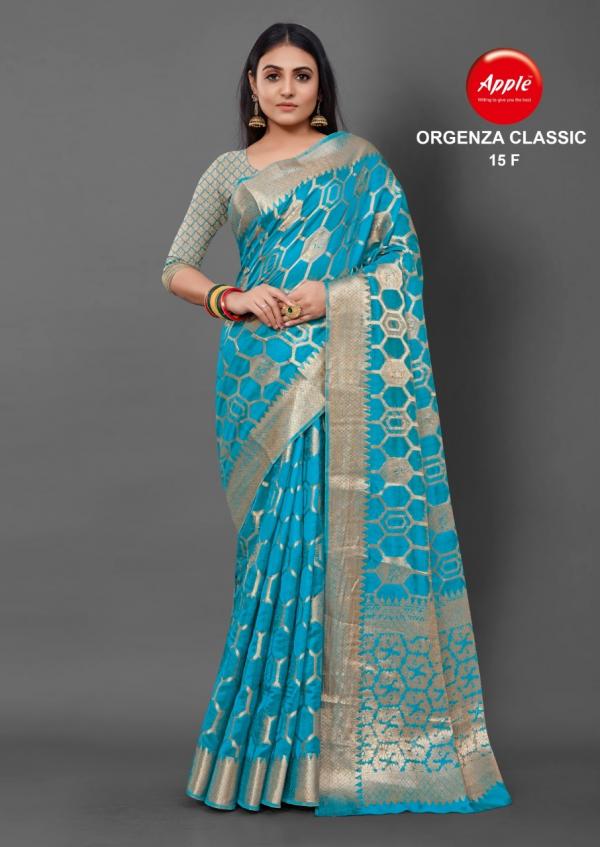 Apple Organza Classic 15 Occasion Wear Organza Saree Collection